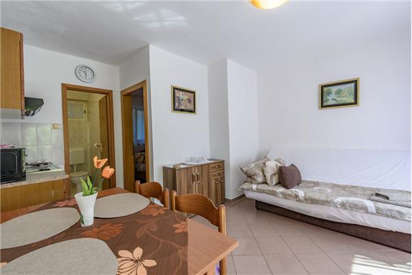 Apartment A1, for 3 persons