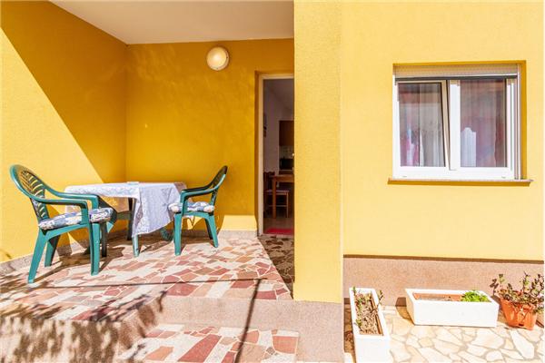 Apartment A1, for 3 persons