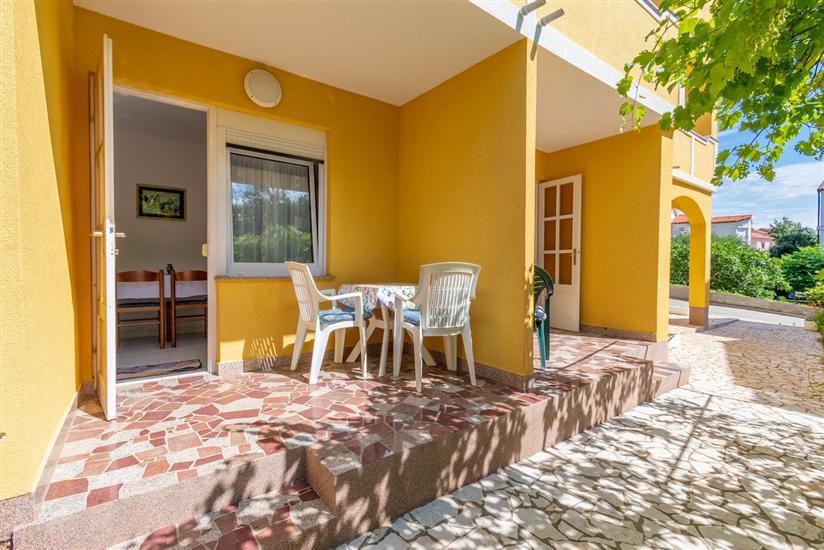 Apartment A2, for 3 persons