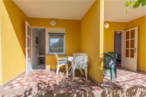 Apartment A2, for 3 persons