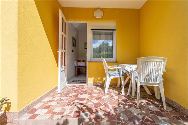 Apartment A2, for 3 persons