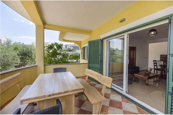 Apartment A1, for 4 persons