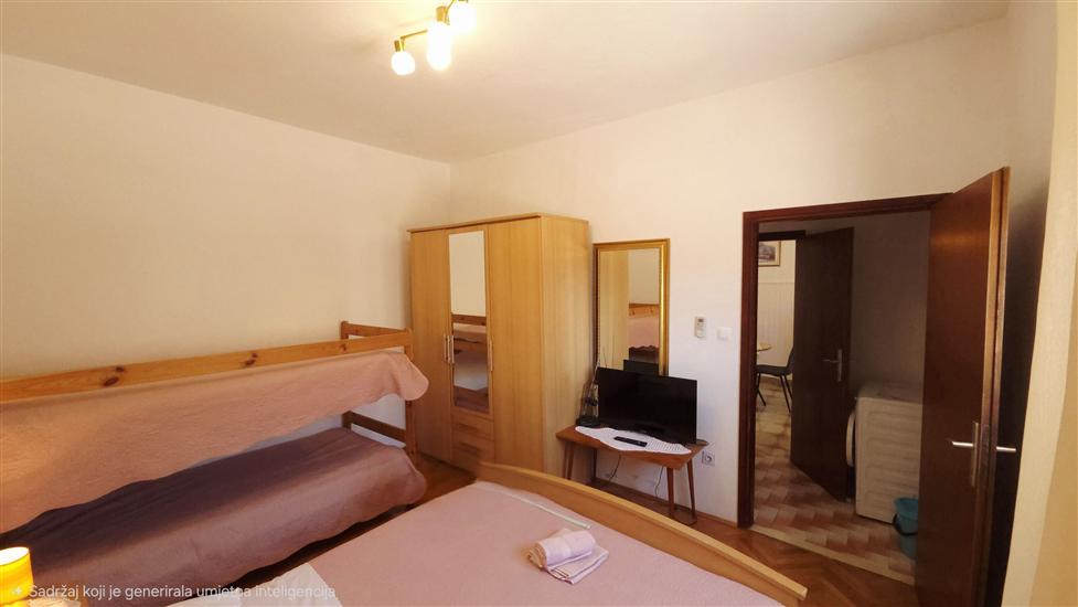 Apartment A2, for 3 persons
