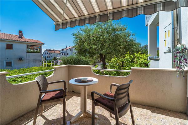 Apartment A1, for 8 persons