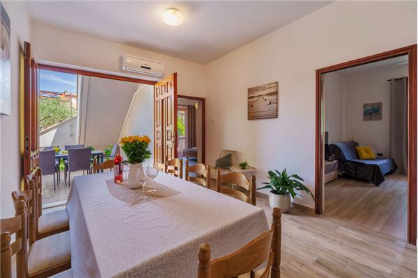 Apartment A1, for 8 persons