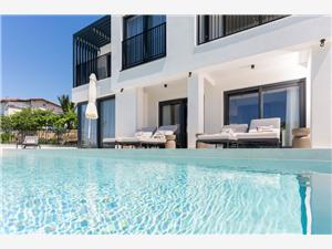 Villa Loparia Kvarner, Autentikus kőház, Méret 215,00 m2, Szállás medencével