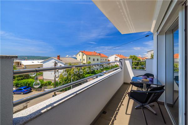 Apartment A1, for 3 persons