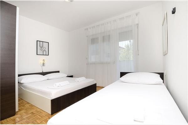 Apartment A2, for 3 persons