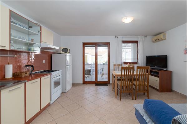 Apartment A2, for 4 persons