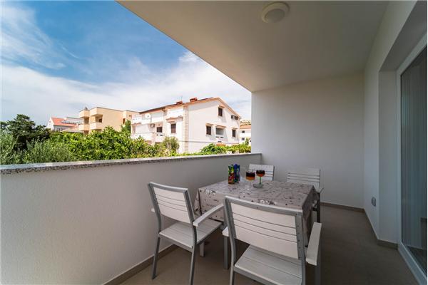 Apartment A1, for 3 persons