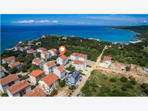 Ferienwohnung Babas near Babe beach Novalja - Insel Pag, Größe 45,00 m2, Luftlinie bis zum Meer 270 m