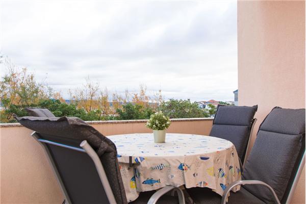Apartment A1, for 4 persons