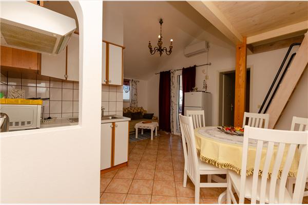 Apartment A3, for 6 persons