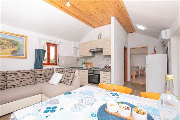 Apartment A1, for 2 persons