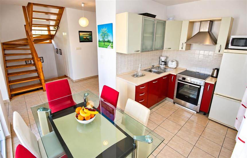 Apartment A1, for 8 persons