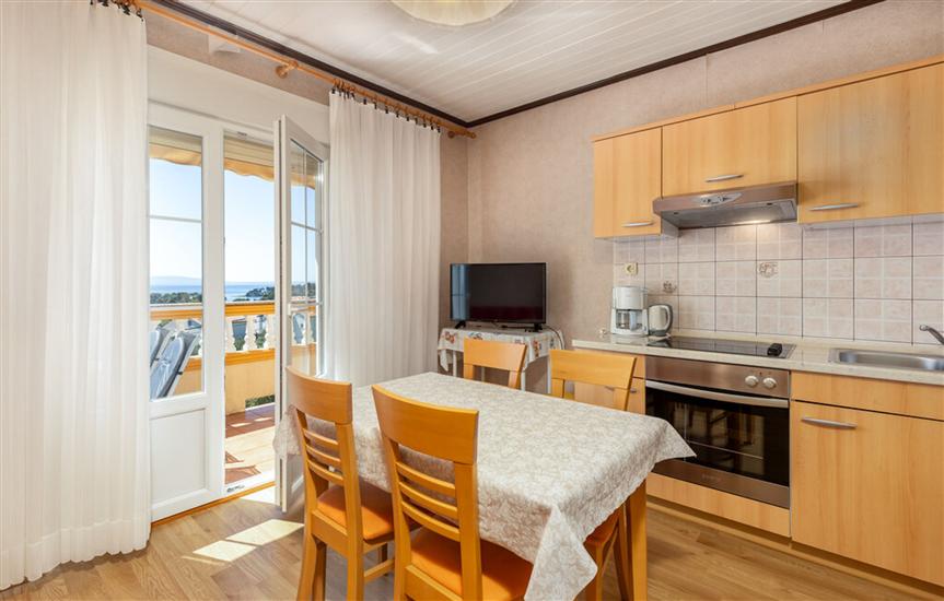 Apartment A2, for 3 persons