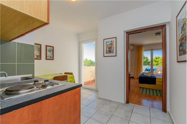 Apartment A1, for 2 persons