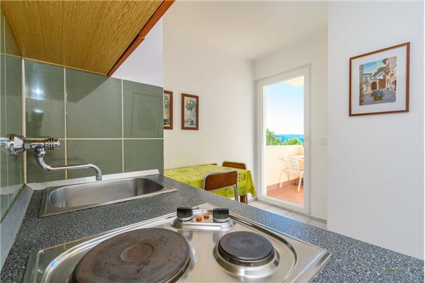 Apartment A1, for 2 persons