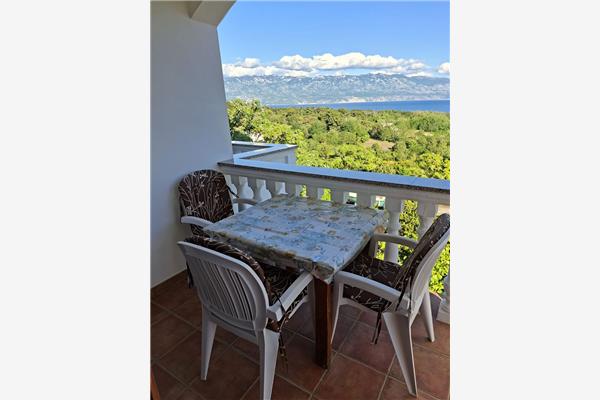 Apartment A1, for 2 persons