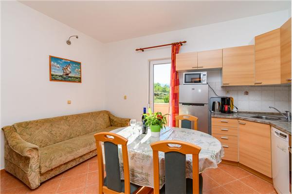 Apartment A2, for 5 persons