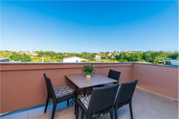 Apartment A3, for 5 persons