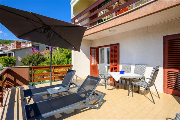 Apartment A3, for 5 persons