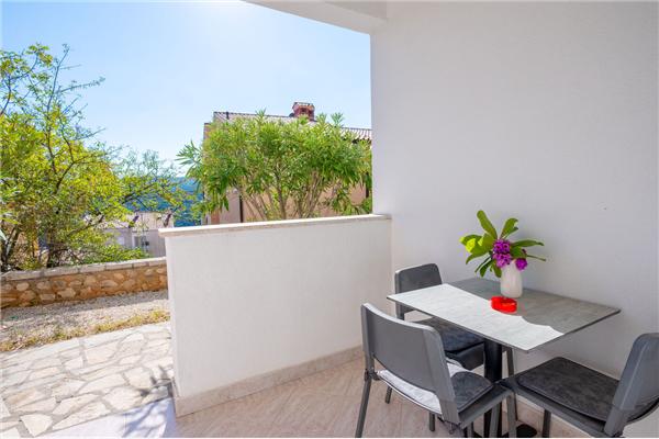 Apartment A1, for 2 persons