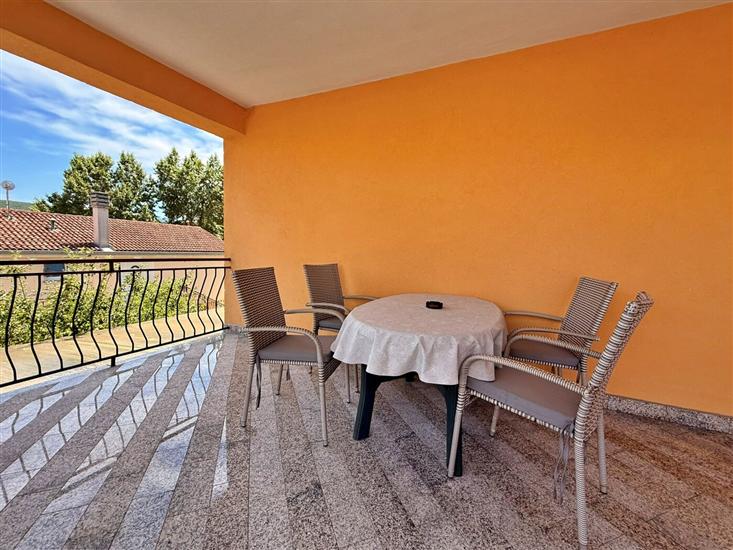 Apartment A1, for 3 persons