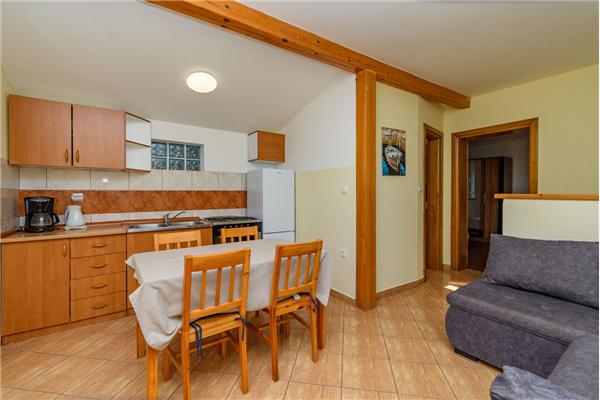 Apartment A1, for 3 persons