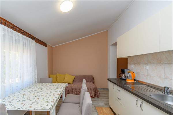 Apartment A3, for 5 persons