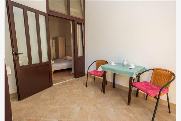 Apartment A1, for 2 persons