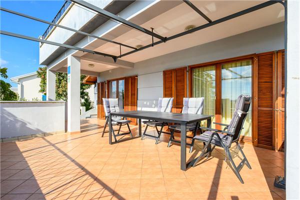 Apartment A1, for 4 persons