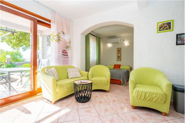 Apartment A2, for 3 persons