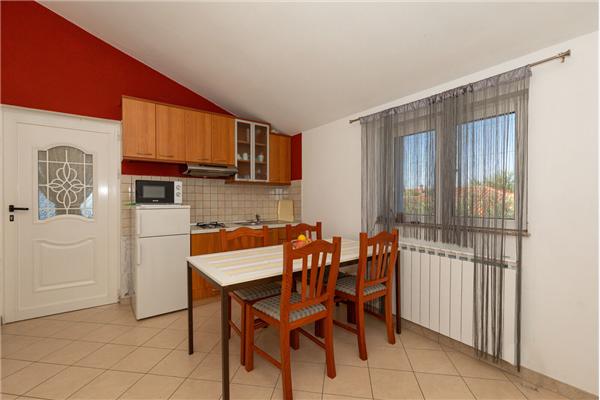 Apartment A2, for 4 persons
