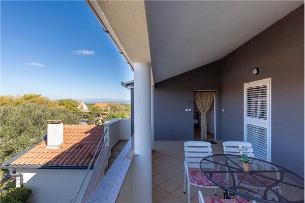 Apartment A2, for 4 persons