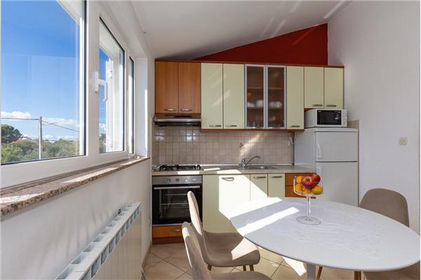 Apartment A1, for 5 persons