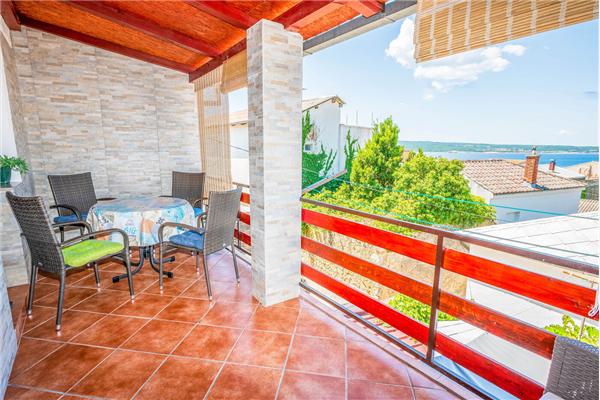 Apartment A1, for 4 persons