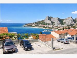 Apartmaji Tomislav Omis, Kvadratura 50,00 m2, Oddaljenost od morja 270 m, Oddaljenost od centra 600 m