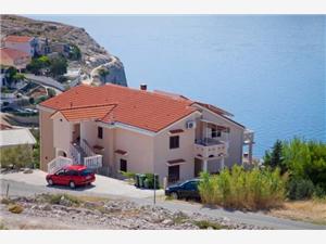 Appartements Nedjeljko Zubovici, Superficie 34,00 m2, Distance (vol d'oiseau) jusque la mer 200 m, Distance (vol d'oiseau) jusqu'au centre ville 300 m