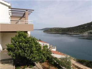 Beachfront accommodation Split and Trogir riviera,Book  Ljubica From 100 €
