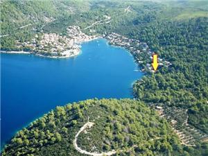 Appartamenti Dalibor Brna - isola di Korcula, Dimensioni 45,00 m2, Distanza aerea dal mare 10 m, Distanza aerea dal centro città 300 m