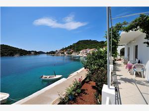 Beachfront accommodation South Dalmatian islands,Book  Slavica From 57 €