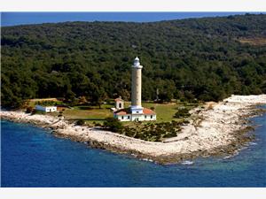 Svetilnik Veli Rat Veli Rat (Dugi otok), Hiša na samem, Kvadratura 48,00 m2