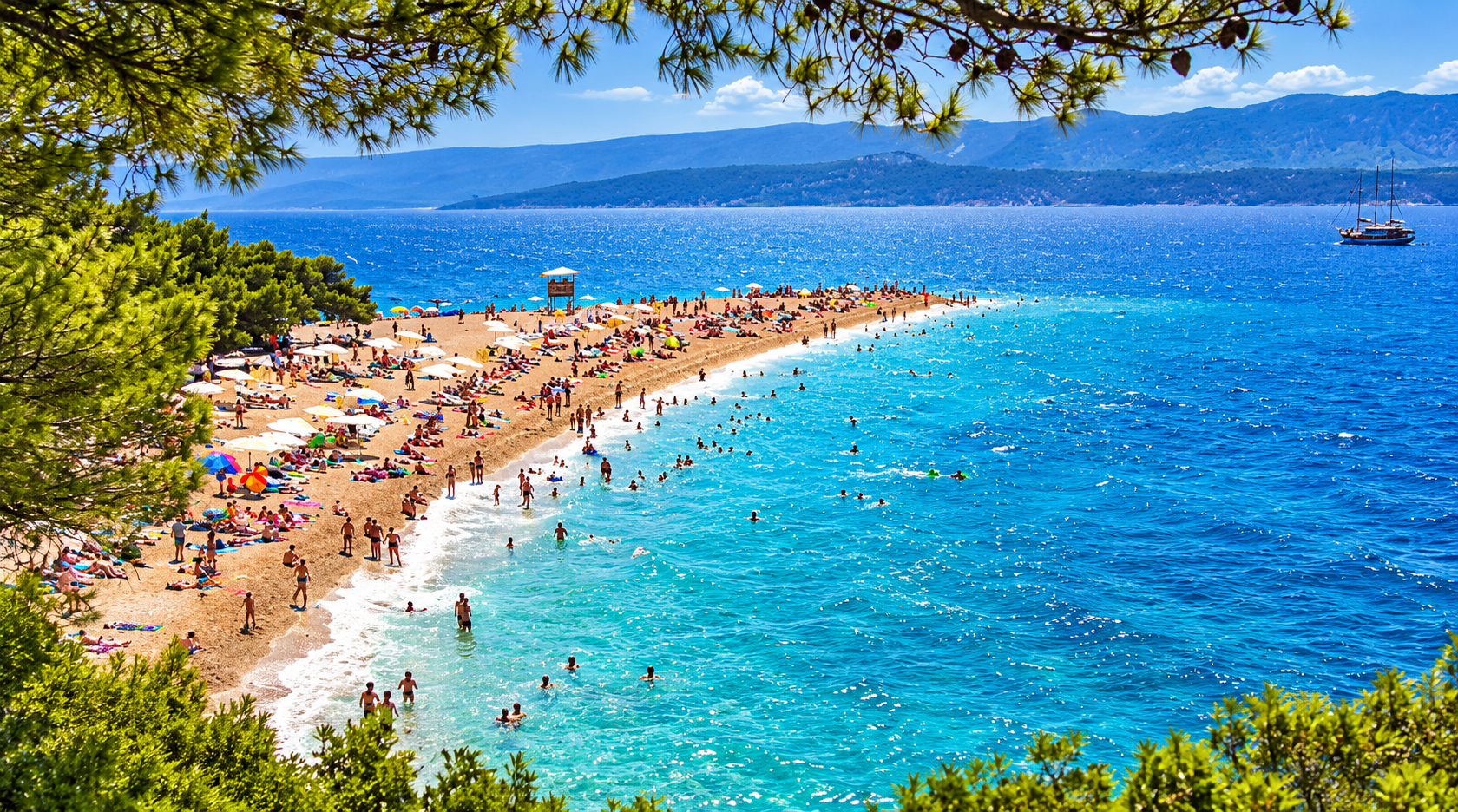 Pogled na zgodovinsko mesto Dubrovnik in Jadransko morje – navdih za počitnice in raziskovanje Hrvaške