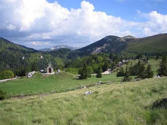 Les montagnes de Velebit du Nord