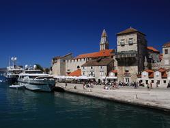 Historic city of Trogir Bol - island Brac 