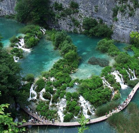 National park The Plitvice Lakes