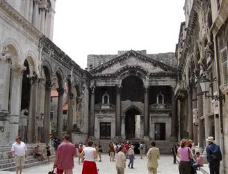 Diocletian's Palace in Split - UNESCO Világörökségek Horvátország