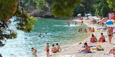 Stranden in Kroatië