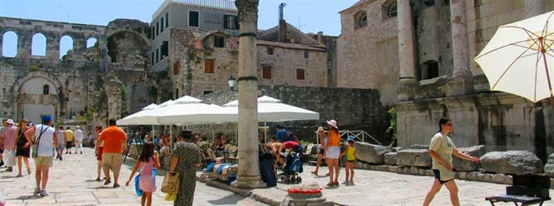 Városlátogatások Split Horvátország